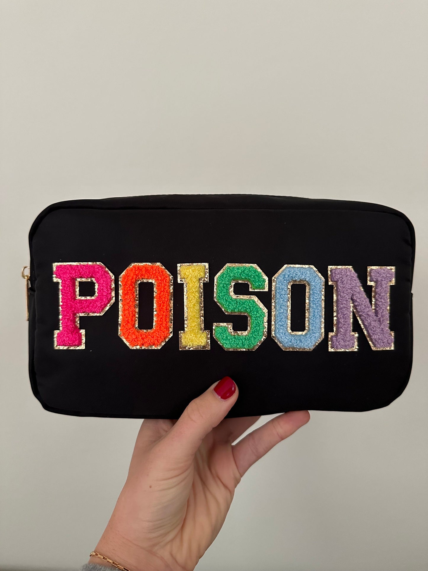 Large Nylon Bag - Personalized, patches included