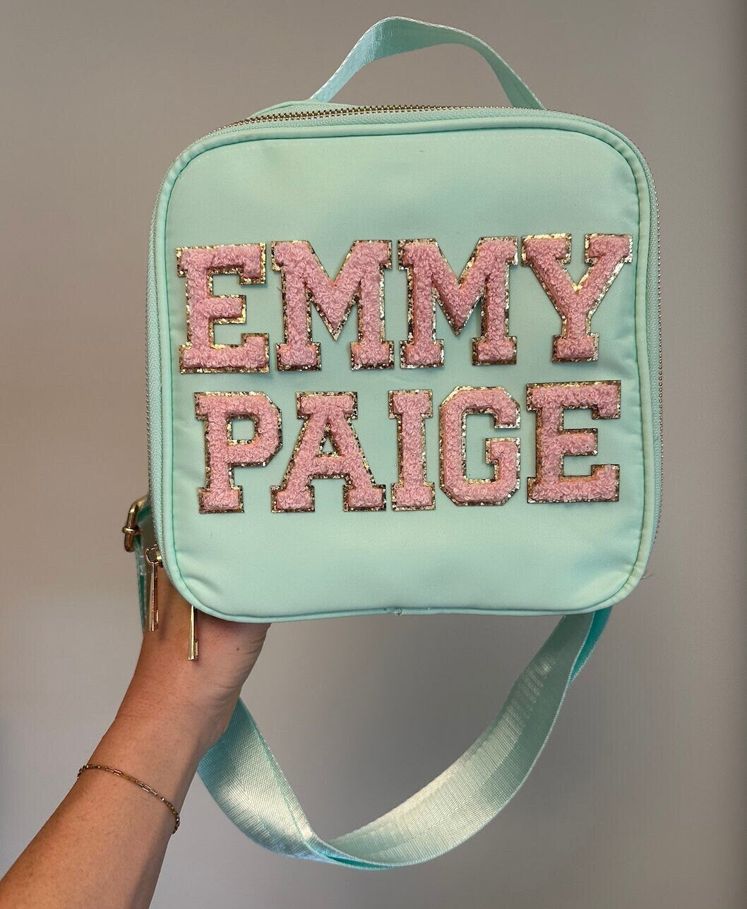 Nylon Lunchbox - Personalized, patches included