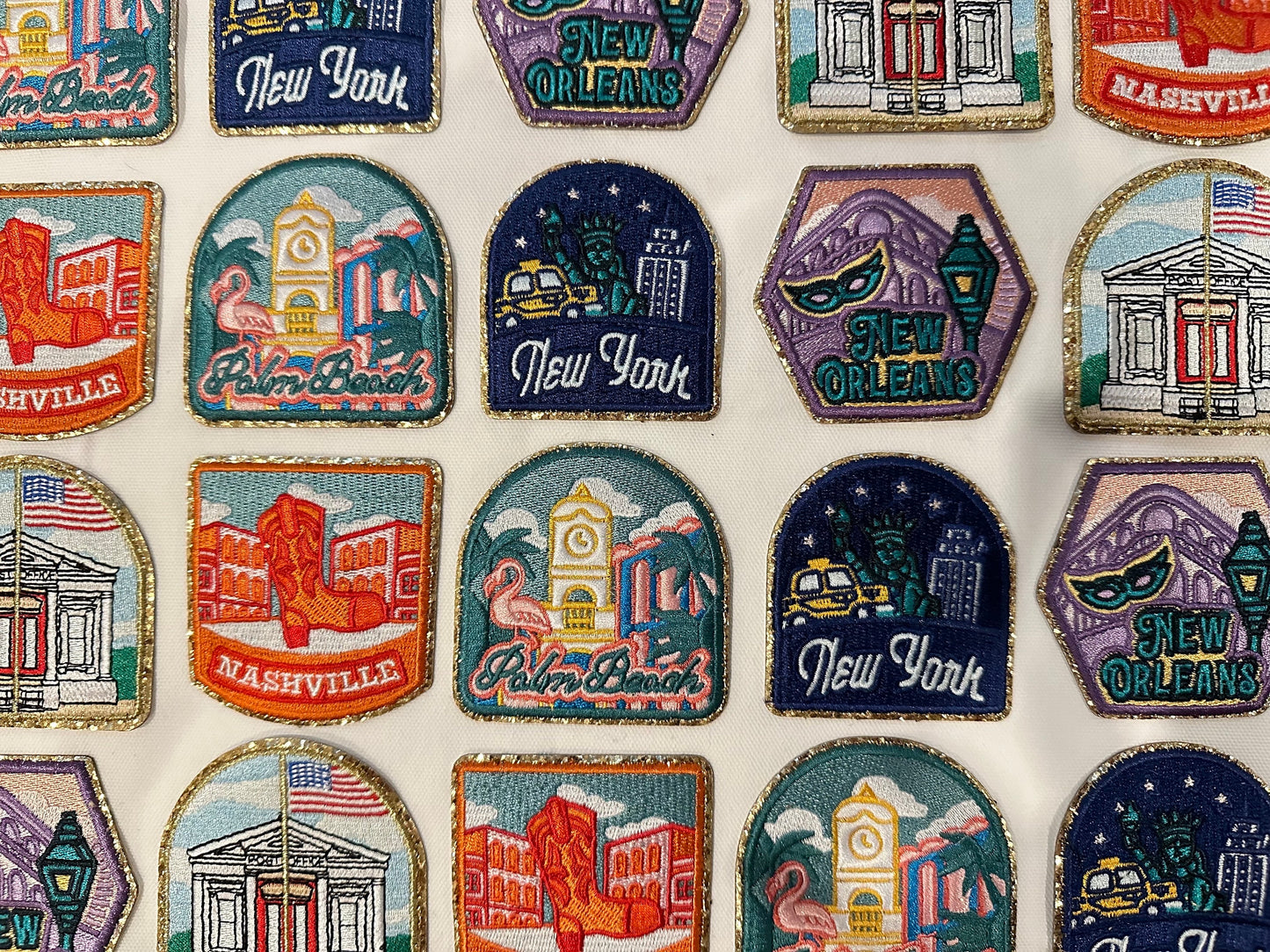 Destination / vacation patches!