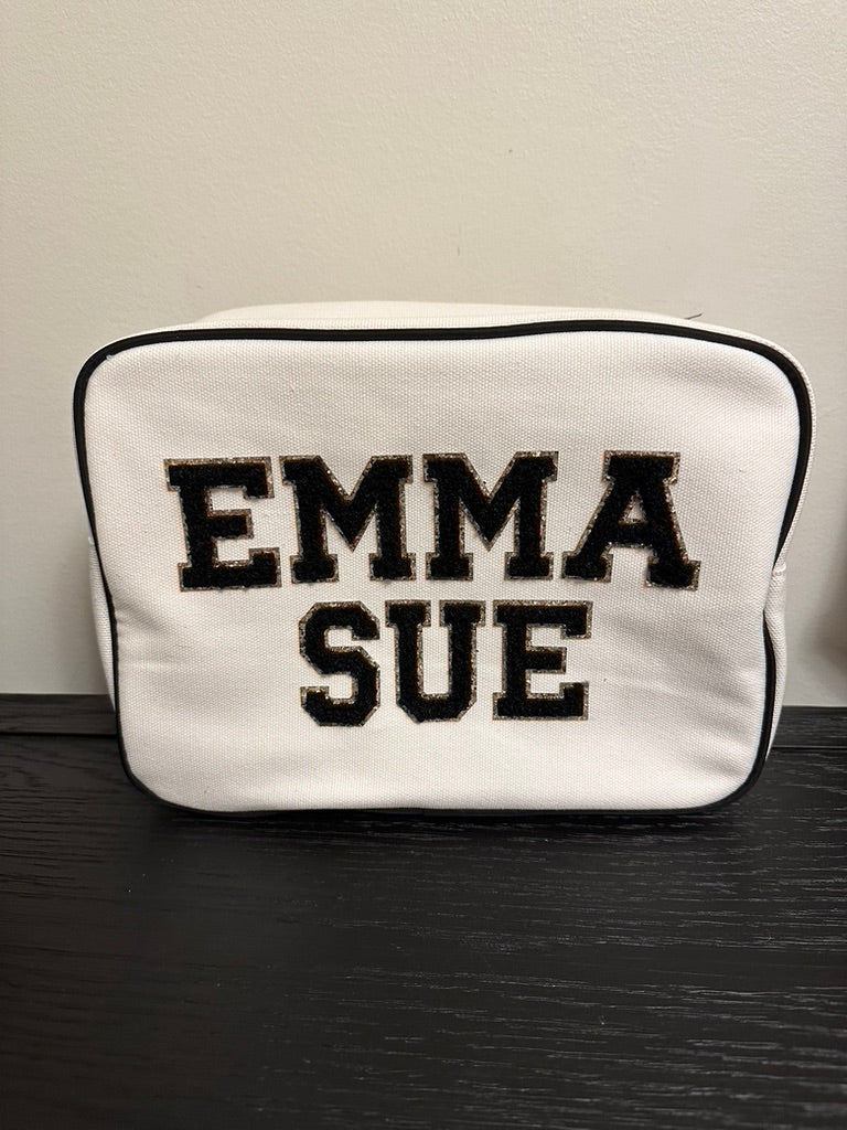 Extra Large XL Canvas Bag - Personalized, Patches Included