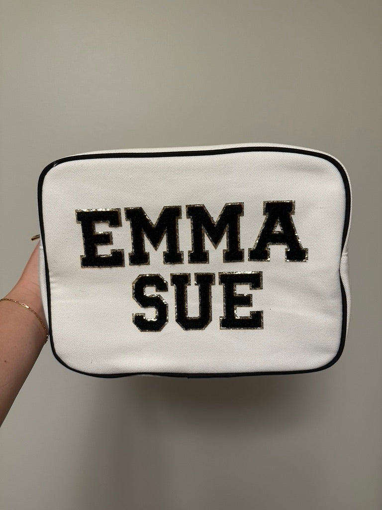 Extra Large XL Canvas Bag - Personalized, Patches Included