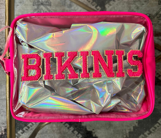 Extra Large XL Clear Nylon Bag - Personalized, Patches Included