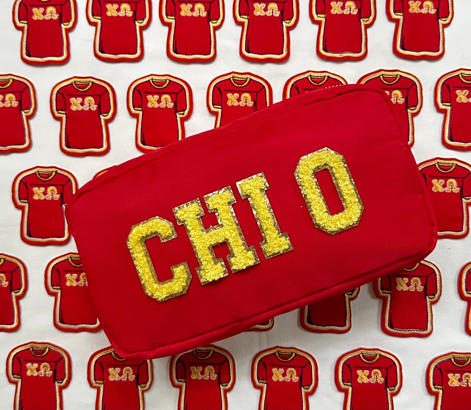 Medium Nylon Bag - Personalized, Patches included